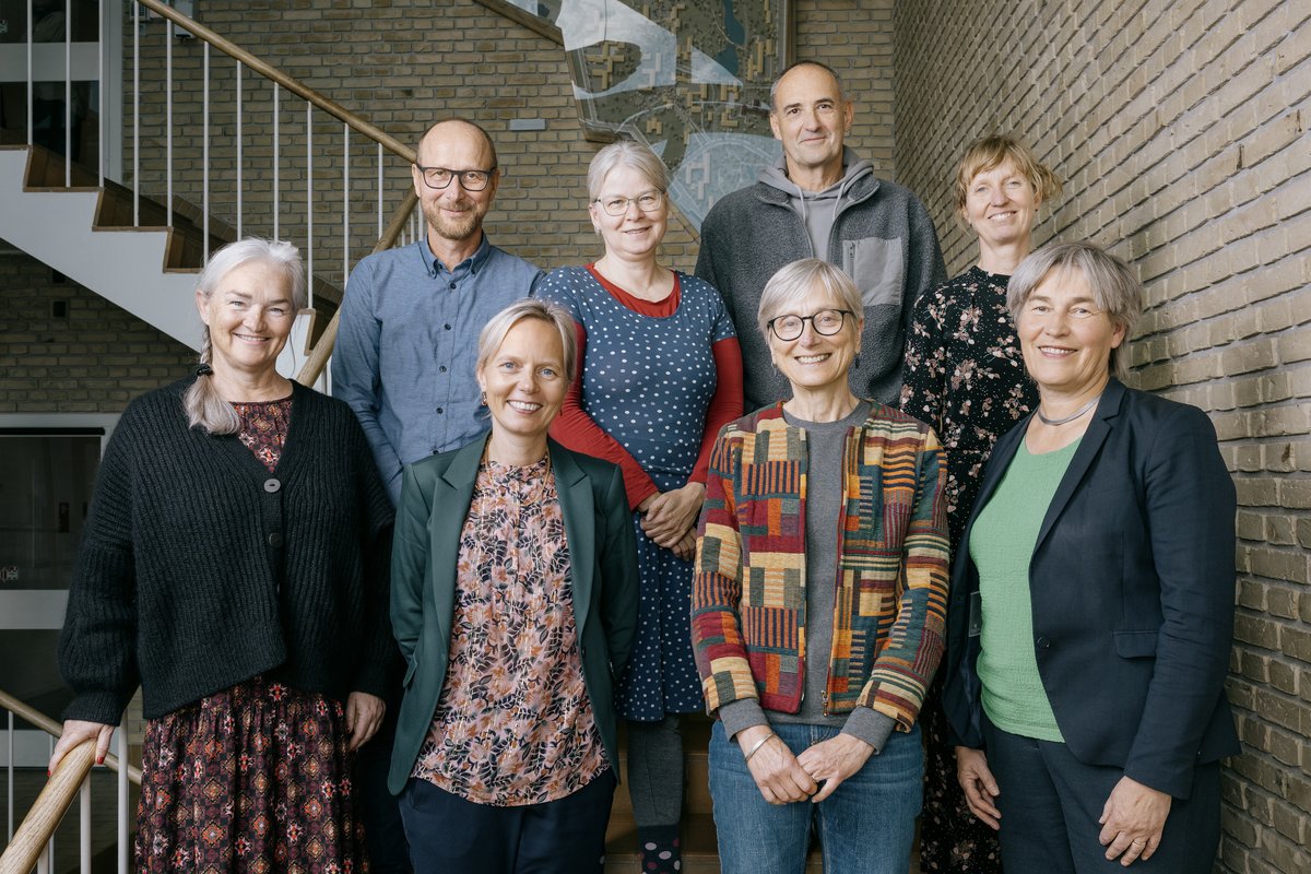 Billede af medlemmerne af Uddannelsesudvalget på Aarhus Universitet