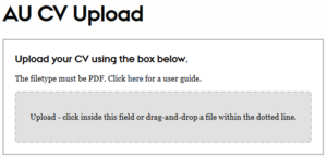 Window for uploading file