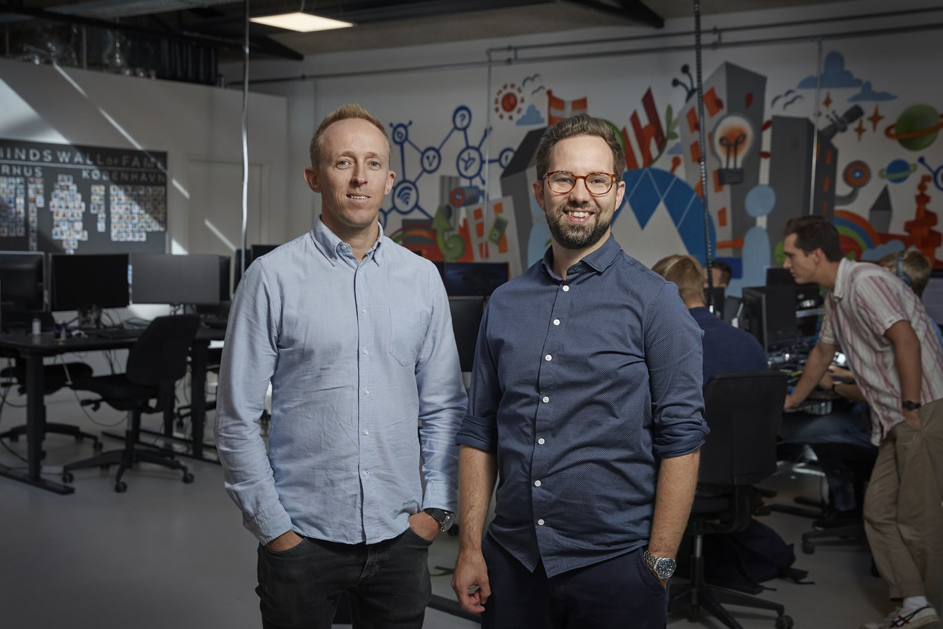Jonas Vognsen og Morten Christensen, partnere i IT Minds.