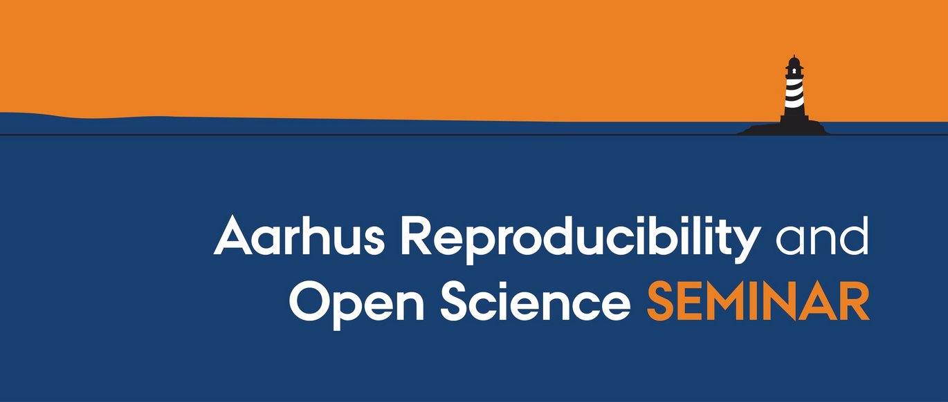 [Translate to English:] The Aarhus Reproducibility and Open Science Seminar Logo
