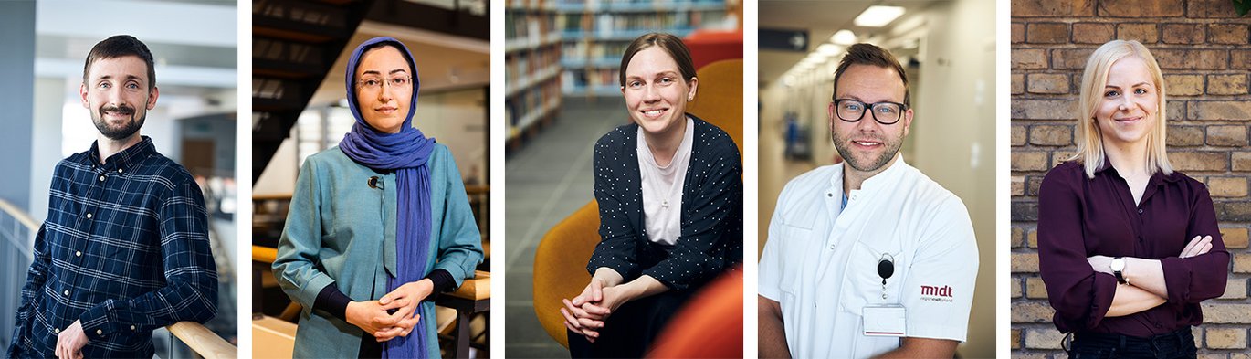 Five recent PhD graduates received AUFF PhD prizes in recognition of their achievements. 